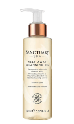 Sanctuary spa melt away cleansing oil
