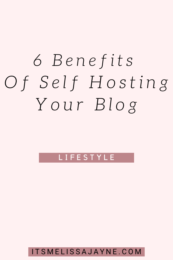 6 Benefits Of Self Hosting Your Blog